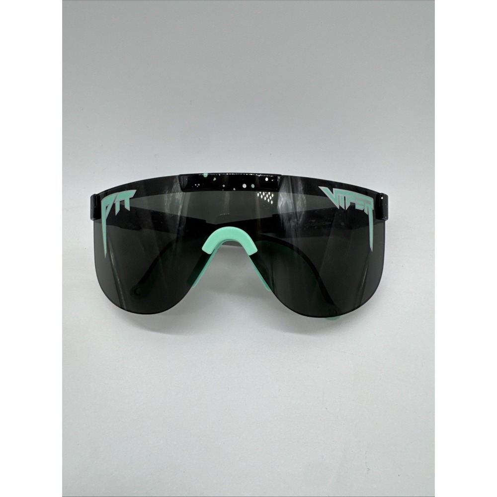 Pit Viper Sunglasses Thundermint Elliptical Splatter Extendable Adjustable Arms